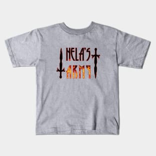 Hela's army Kids T-Shirt